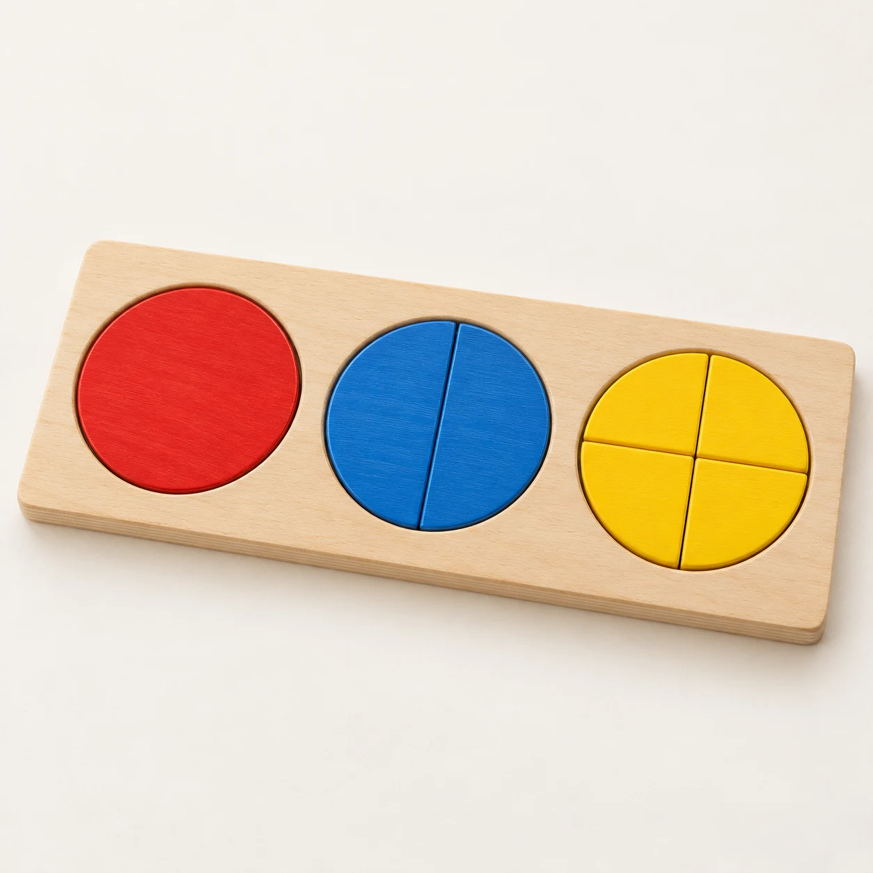 Fraction circle board
