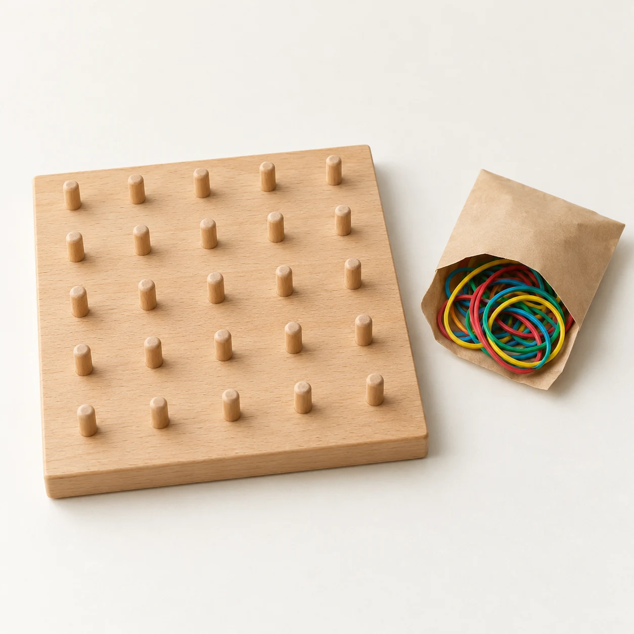 Square geoboard